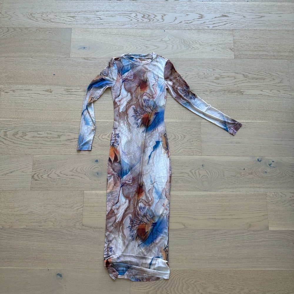 Midi colorful dress